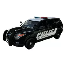 Miniatura Ford Interceptor Policia Motormax 1:24