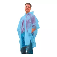 Capa Poncho Impermeable Bolsa Plástica Portátil Lluvia