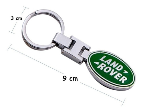 Llavero De Metal Emblema Logo Land Rover 3d Para Vehculo Foto 2