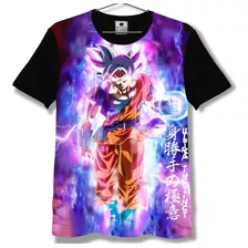 Camisa Camiseta 3d Dragon Ball Super Anime Top