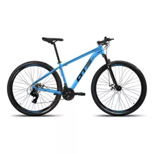 Mountain Bike Gts Feel Fuzzi Aro 29 19 21v Freios De Disco Mecânico Câmbios Shimano Cor Azul