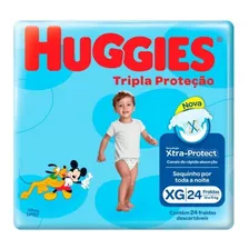 Fralda Infantil Huggies Tripla Proteção Jumbo