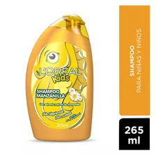 Shampoo Elvive Kids Sin Lagrimas Manzanilla 265 Ml 
