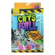 Brinquedos Cat Toy Bolinhas Guizu Mistas Disp C/48 - Un