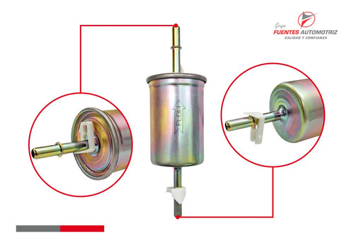 Filtro Gasolina Para Mazda B4000 V6 4.0 1998 1999 Foto 3