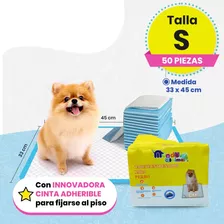 50 Tapete Entrenador Perro Absorbente Mascota 33 X 45