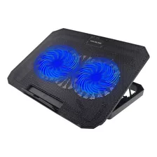 Suporte Base Notebook Com 2 Cooler Ergonômico Inclinação