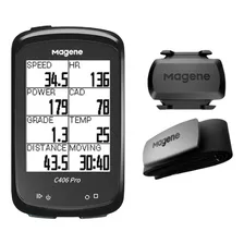 Ciclocomputador Gps Magene C406 Pro + Sensor + Banda