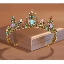 Tiara Corona Diadema Quinceañera Reina Princesa 