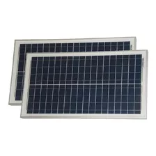 Oferta Pack X 2 Panel Solar 30w Policristalino - Enertik