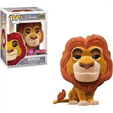 Disney Mufasa Figura De Vinilo Rey Leon 10cm De Flocked