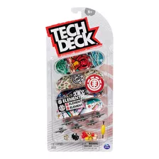 Tech Deck Patinetas Dedos Skate Miniatura Fingerboard 4 Pack