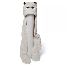 ******* Grumpy Cat Scarf Hat Peluche.