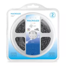 Tira Led Macroled B300-fw12 5050 Azul 12v Ip20