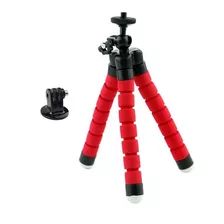 Tripé Flexível Articulado Octopus TriPod Gopro Hero Sjcam Cor Vermelho