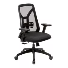 Silla De Escritorio Ejecutiva Ergonómica Mesh Negra Tokio