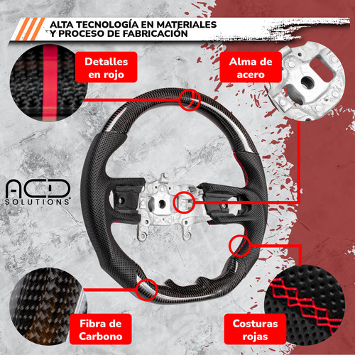 Volante Fibra De Carbono Jeep Wrangler Jl 21 2022 2023 2024 Foto 5