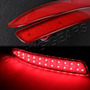 For Mazda3 Mazda 3 Red Lens 48-smd Led Rear Bumper Refle Mmi