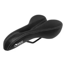 Selim De Bicicleta Mtb Vazado Wg Preto