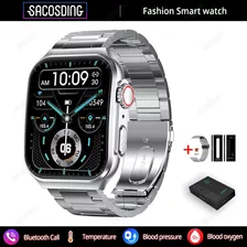 Ecg Reloj Inteligente Hombre Mujer Smartwatch Impermeable