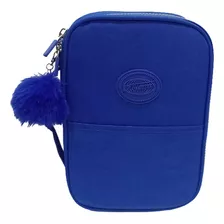 Estojo Box Nylon Case Azul Royal Daterra