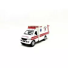 Ambulancia Carro De Colección A Escala 