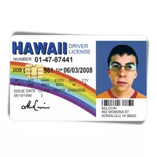 Película Adesivo Para Cartão Crédito Débito Mclovin Superbad