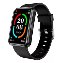 Reloj Inteligente Smartwatch Blackview R5 Fitness Ip68 Atrix Color De La Malla Negro