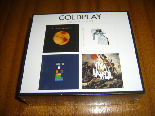 Box Cd Coldplay / Los 4 Primeros Cds (nuevo Y Sellado)