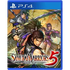 Jogo Samurai Warriors 5 Ps4 Mídia Física Lacrado Original