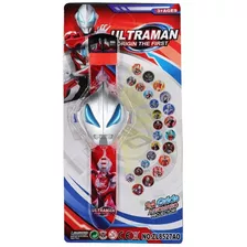 Ultraman Reloj Digital Para Niños Con Proyector De Imágenes 