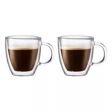 Taza De Café Bodum Bistro, 5 Onzas, Taza Transparente De Dob