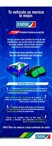 Pastillas Freno Delanteras Para Chevrolet Sail Foto 5