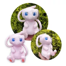 Urso De Pelúcia Mew Fofinho Pokémon Original Nintendo 25cm