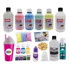 Kit Completo Para Fazer Slime + Promoção De Ferias 