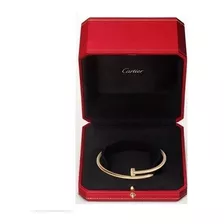 Pulsera Cartier Love En Oro Rosa Juste Un Clou Puntilla 