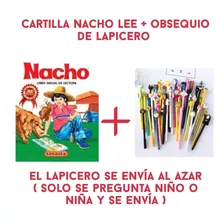 Cartilla Libro Nacho Lee Aprender A Leer + Obsequio Lapicero