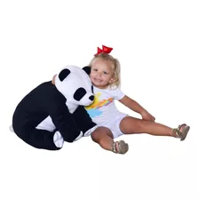 Almofada Travesseiro Panda Bebê Dormir Pelúcia 50cm