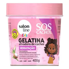 Gelatina Capilar Kids Ativadora De Cachos Salon Line 400g