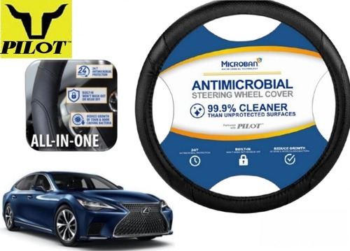 Funda Cubrevolante Negro Antimicrobial Lexus Ls 500h 2024 Foto 4