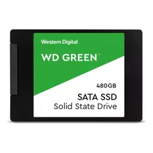Disco Sólido Interno Western Digital Wd Green Wds480g2g0a 480gb Verde