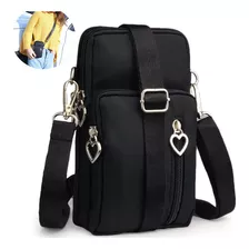 Bolsinha Porta Celular Crossbody Alça Mão Cartão Dinheiro