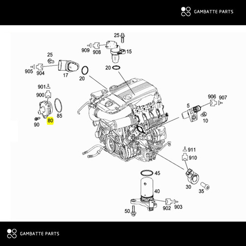 Solenoide Arbol De Levas Mercedes Benz C180 Kompressor 2014 Foto 5
