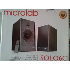 Par De Monitores Ativos Microlab Solo 6c