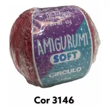Amigurumi Soft 150 Mt Cor 3146 Desejo Crochê 65gr