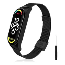 Correa Acero Inoxidable Para Xiaomi Mi Band 7 Iforu 