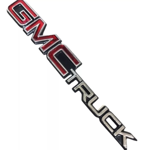 Emblema Sierra Gmc Truck Cromado Tapa Trasera 1988-1991 Foto 2