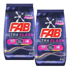 Detergente Fab Ultra Color X 2u