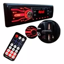 Rádio Mp3 Automotivo C/ Bluetooth, Controle, 2-usb, Am-fm