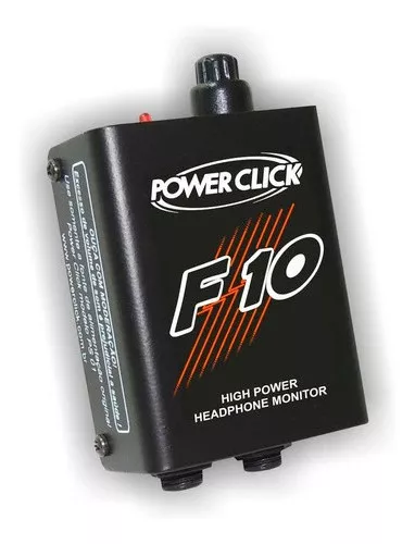 Amplificador Fone Ouvido Power Click  F10 Retorno Individual